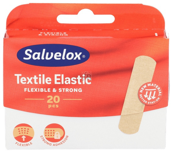 Salvelox Aposito Adhesivo Tela 20 U - Varios