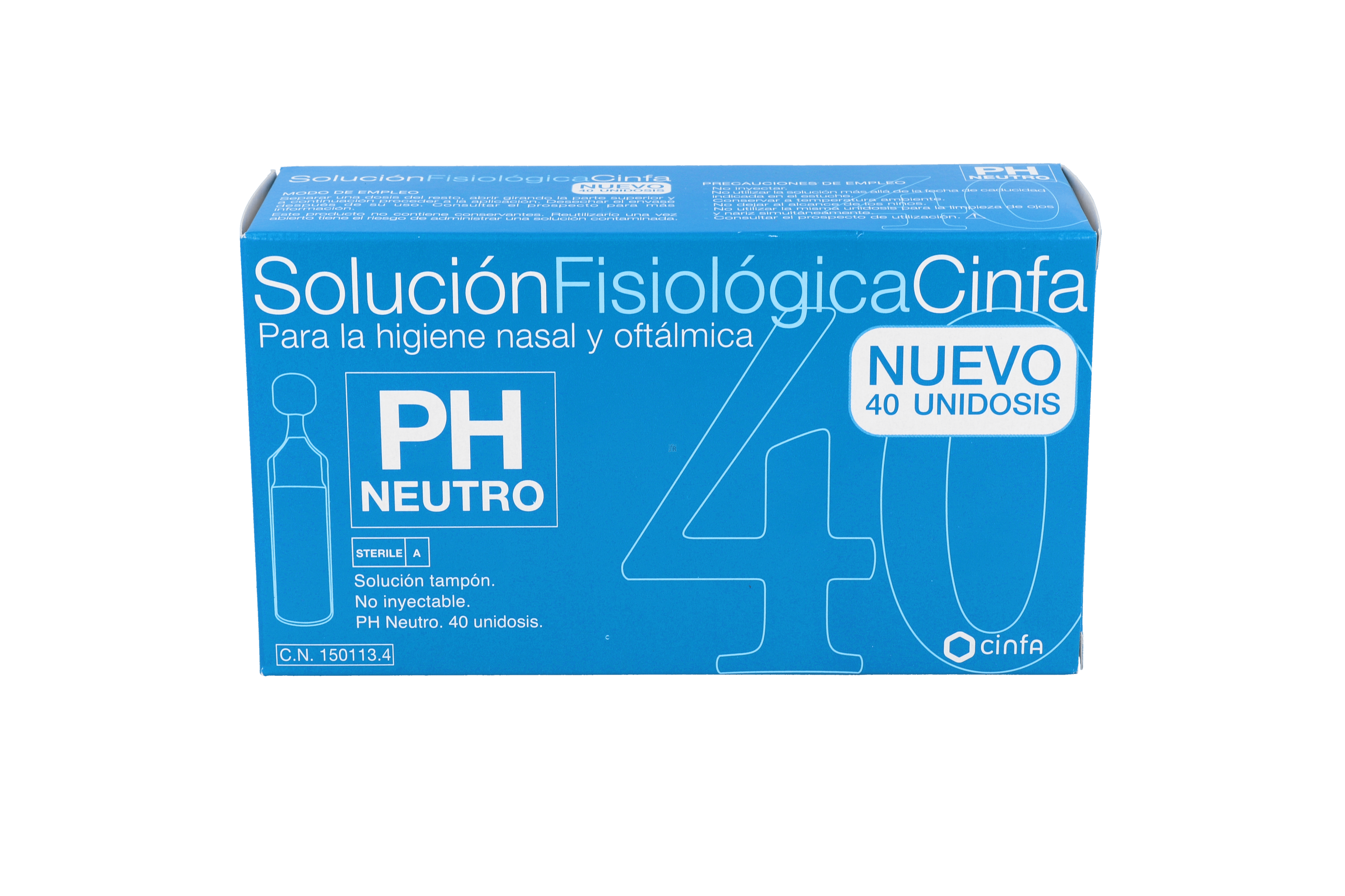 Solucion Fisiologica Cinfa 40Unido
