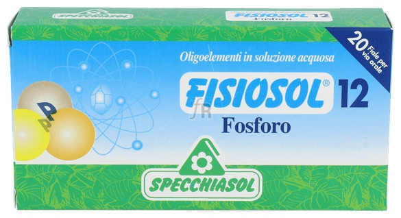 Fisiosol 12 (Fósforo) 20 Viales/ 2 Ml