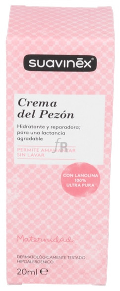 Suavinex Crema Cuidado Pezon 20 Ml - Suavinex