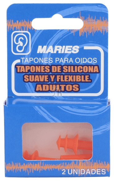 apones Oidos Maries Silicona Adulto 2 Unida