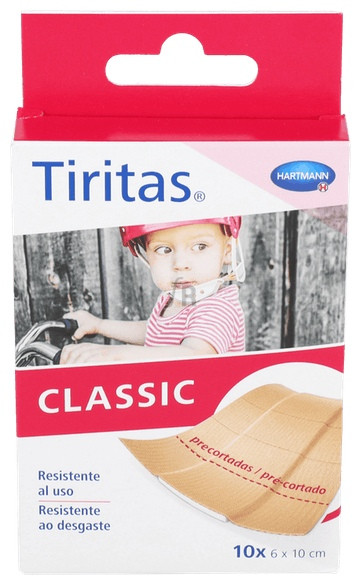 Tiras Adhesivas Tiritas Classic 10 U 1Mx6 Cm Pre - Hartmann
