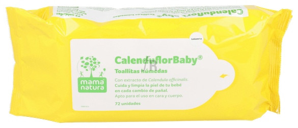 Toallitas Baby Calenduflor 72 Und.