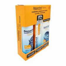Pack Bepanthol Tattoo Limpiador 200 Ml + Hidratante 100 Gr + Protector 50 Ml