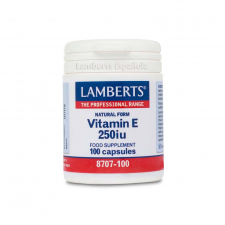 Vitamina E 250Ui 100 Cápsulas Lamberts