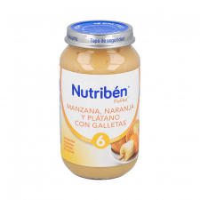 Nutriben Manzana Naranja Platano Y Galleta 265 G