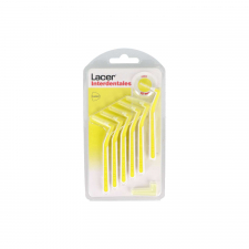 Interdental Angular Fino (6 Unidades) Amarillo Lacer