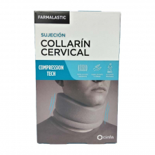 Farmalastic Collarin Cervical Compresion Tech 1 Unidad Adulto Talla Unica 