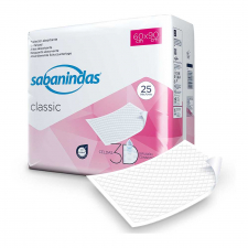 Empapador Sabanindas Normal 60X90 25 Unidades