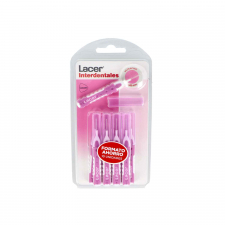 Cepillo Interdental Lacer Ultrafino Recto Rosa 10 U