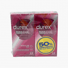 Profilactico Durex Duplo Se Cont Total 12 U