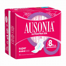 Compresa Hig Ausonia Ad Alas Super 12 U