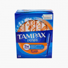 Tampax Tampones 100% Algodon Pearl Super Plus 18