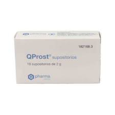 Qprost 10 Supositorios