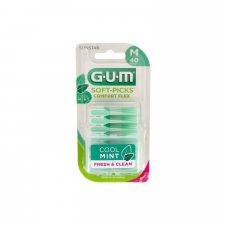 Gum Soft Picks Confort Flex Reg Mint 40U