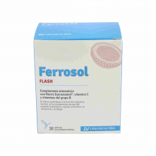 Ferrosol Flash 30 Sobres Bucodispersables