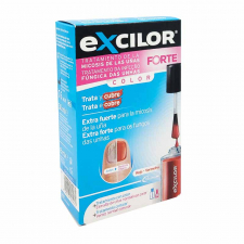 Excilor Forte + Esmalte Cosmetico 1 Frasco 30 Ml Color Rojo + 1 Envase 8 Ml Color Rojo
