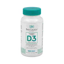 Best Vitamina D3 4000UI BestCeutics 100 Cápsulas
