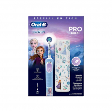 Cepillo Dental Electrico Recargable Infantil Oral-B Kids Frozen Ii Con Estuche De Viaje