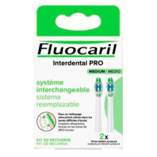Fluocaril Recambio Interdental Pro Medio 2 Cabezales