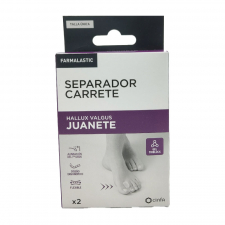 Farmalastic Separador Carrete 2 Unidades Talla Unica 