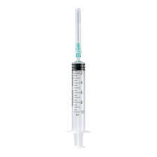 Jeringa Con Aguja 3 Piezas Esteril Acofar 1 Unidad 10 Ml A:40 Mm X 0,8 Mm