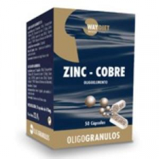 Zinc-Cobre Oligogranulos 50Caps.