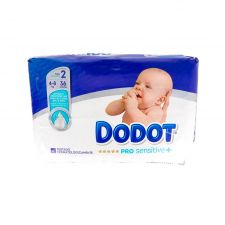 Pañal Infantil Dodot Pro Sensitive T- 2 4-8 Kg 36 U