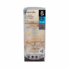 Biberon Tetina Anatomica Silicona Suavinex Clasico T1M 270 Ml 1 U
