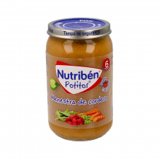 Nutriben Recetas Tradicionales Menestra De Cordero 1 Potito 235 G