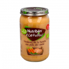 Nutriben Ecopotitos Pollo De Corral Con Verduras 235 G