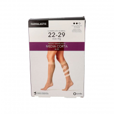 Media Corta (A-D) Comp Normal Farmalastic Beige  Tl Reina Plus