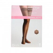 Farmalastic Media Larga Comp. Ligera  Blonda  T-