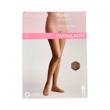 Panty Comp Ligera 70 Den Farmalastic Camel T- Sg