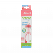 Biberon Dr Brown'S B/Estre Sili Rosa 0M+ 250 Ml