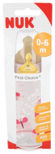 Biberon Pc Latex First Choice Nuk Leche T-1 M 30 - Roche