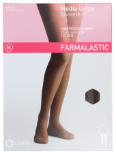 Farmalastic Media Larga Blonda (A-F) Normal Talla Grande - Farmacia Ribera