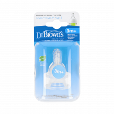 Tetina Dr Brown'S Sil St N2 +3M 2U