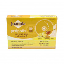Pastillas Blandas Juanola Propolis Vit C Zinc 48