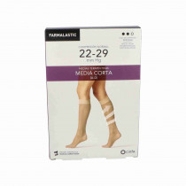 Media Corta (A-D) Comp Normal Farmalastic Beige