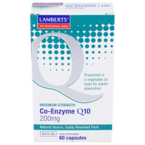 Coenzyma Q10 200Mg 60Cápsulas Lamberts