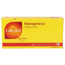 Labcatal 10 Manganeso 28 Ampollas