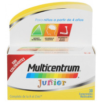 Multicentrum Junior 30 Comprimidos