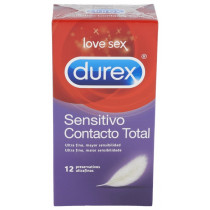 Preservativos Durex Contacto Total Ultrafinos 12 Und.