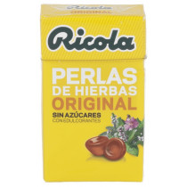 Ricola Perlas Sin Azúcar Hierbas Suizas 25 gr.